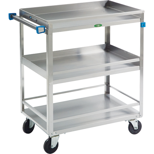 Chariots avec barres de retenue, 3 Tiers, 19" la x 34-3/4" h x 31" p, Capacit&eacute; 500 lb M & M Nord Ouest Inc