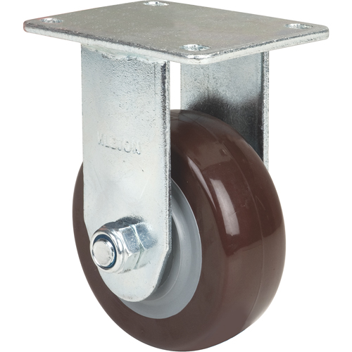 Roulette, Fixe, 4" (101,6 mm), Polyur&eacute;thane, 440 lb (199,58 kg) M & M Nord Ouest Inc
