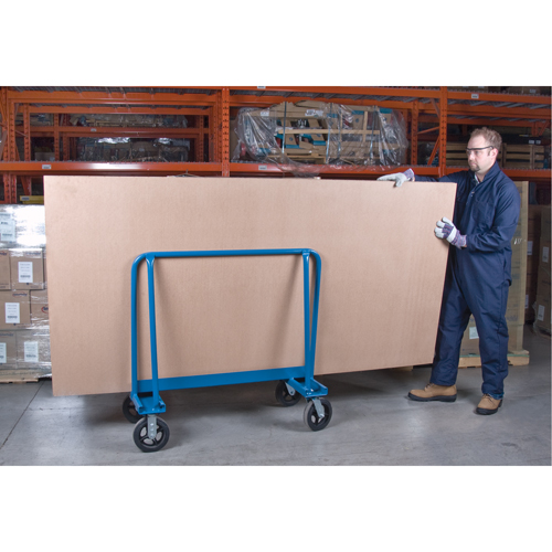 Chariots pour panneaux en placopl&acirc;tre, 44" x 24" x 44", Capacit&eacute; 2000 lb M & M Nord Ouest Inc