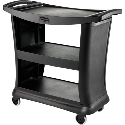 Executive Service Cart, 3 Tiers, 20" x 38" x 39", 300 lbs. Capacity M & M Nord Ouest Inc