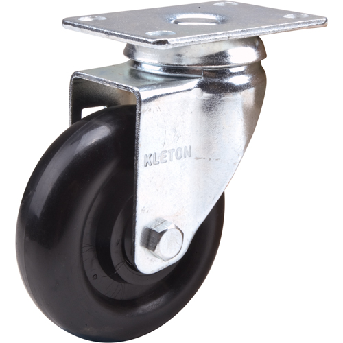Roulette, Pivotant, 4" (101,6 mm), Polyol&eacute;fine, 250 lb (113 kg) M & M Nord Ouest Inc