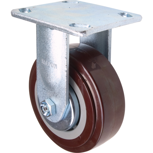 Roulette, Fixe, 5" (127 mm), Polyur&eacute;thane, 650 lb (294 kg) M & M Nord Ouest Inc
