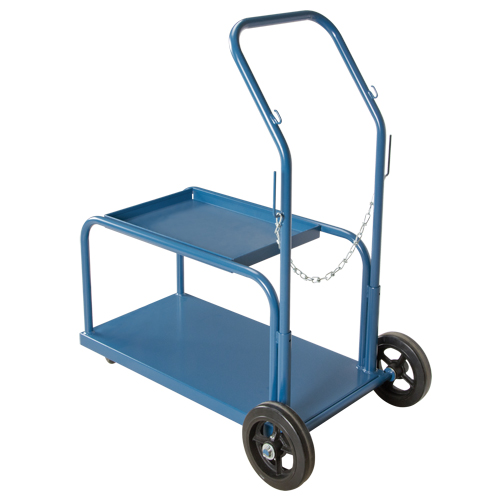 Mini-MIG Welding Cart, Rubber Wheels, 18" W x 36" L Base, 1000 lbs. M & M Nord Ouest Inc
