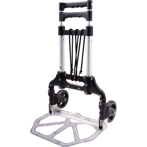 Folding Hand Truck, Aluminum, 175 lbs. Capacity M & M Nord Ouest Inc