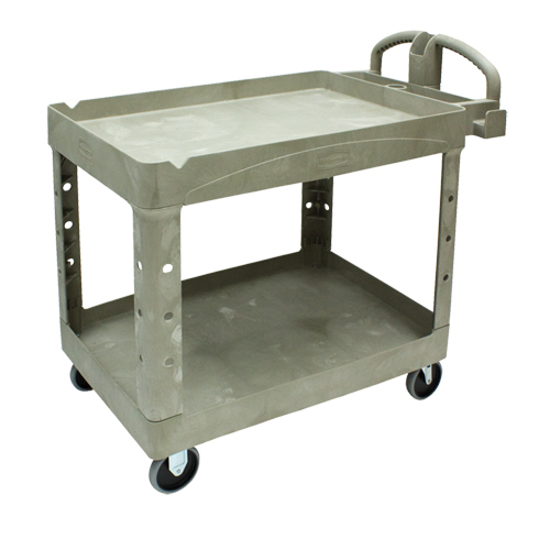 Chariot utilitaire robuste - 4520-88, 2 tiers, 25-1/4" x 39" x 44", Capacit&eacute; 500 lb M & M Nord Ouest Inc