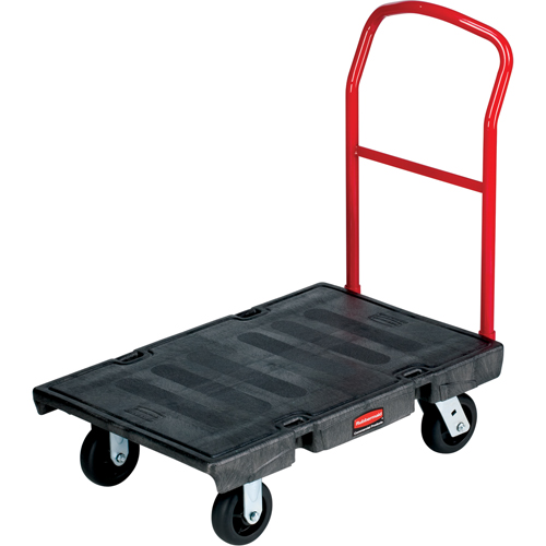 Heavy-Duty Platform Truck, 48" L x 24" W, 1200 lbs. Cap., Pneumatic Wheels M & M Nord Ouest Inc