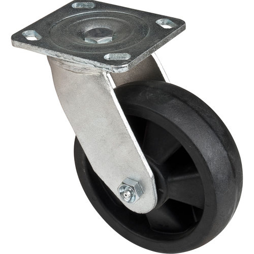 Hi-Temp Caster, Swivel, 6" (152.4 mm), Nylon, 880 lbs. (399 kg.) M & M Nord Ouest Inc