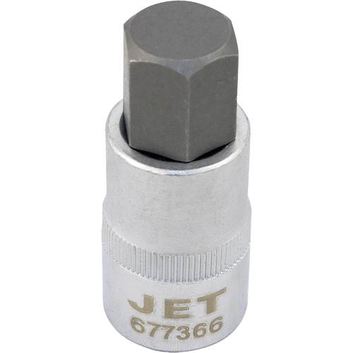 Douille &agrave; embout, Hexagonale, 12 mm x 2" lo, Prise 1/2" M & M Nord Ouest Inc