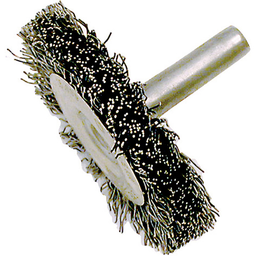 ER200-12 Shaft Mounted Crimped Radial Brush, 2", .012" Fill M & M Nord Ouest Inc