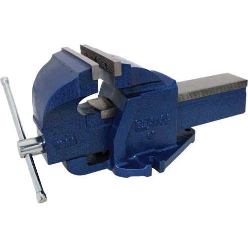 Cast Ductile Iron Bench Vise, 6" Jaw Width, 3-3/4" Throat Depth M & M Nord Ouest Inc