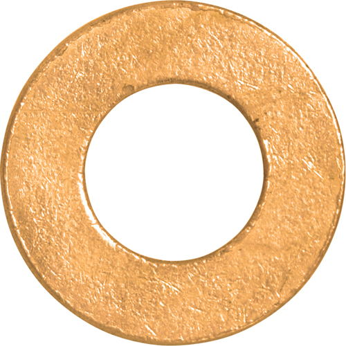 SAE Flat Washer, 3/8", Yellow Zinc M & M Nord Ouest Inc