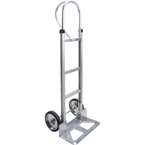 Knocked Down Hand Truck, P-Handle Handle, Aluminum, 52-1/8" Height, 500 lbs. Capacity M & M Nord Ouest Inc
