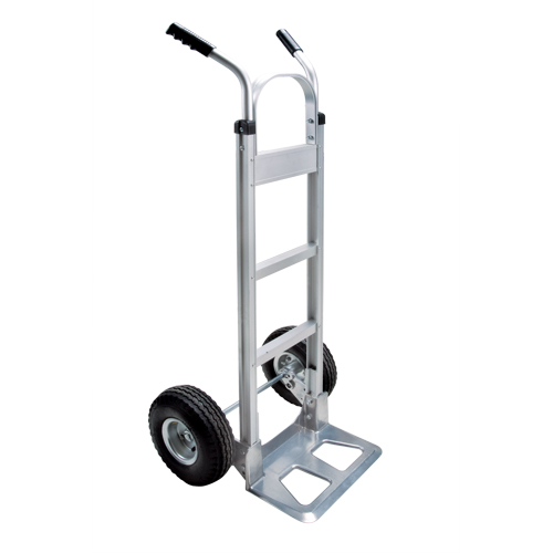 Diable d&eacute;mont&eacute;, Prise Double, Aluminium, Hauteur de 50-5/8", Capacit&eacute; 500 lb M & M Nord Ouest Inc