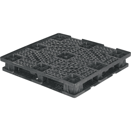 Double Deck Stackable Pallets, 4-Way Entry, 48-7/10" L x 45.7" W x 7-1/2" H M & M Nord Ouest Inc