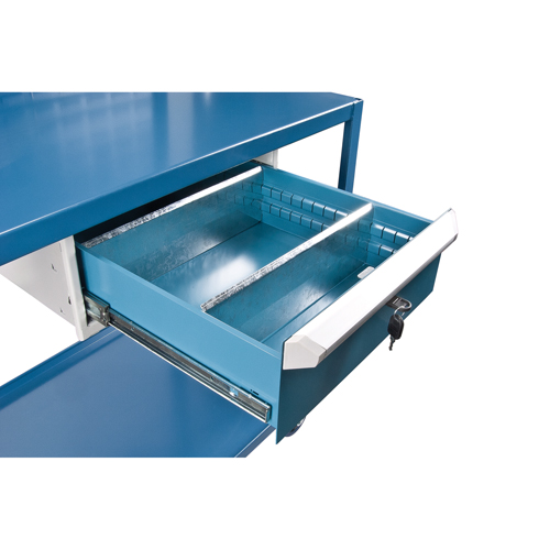 Chariots de service mobiles, 2 Tiers, 24" la x 57" h x 40" p, Capacit&eacute; 1200 lb M & M Nord Ouest Inc