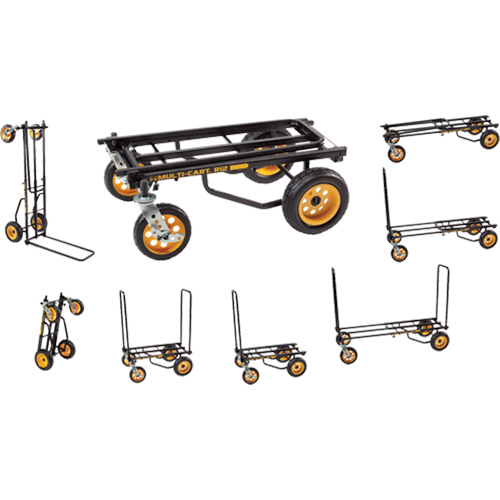 Transporteur d'&eacute;quipement 8 en 1 RockNRoller Multi-Cart, tout terrain, Acier, Capacit&eacute; 500 lb M & M Nord Ouest Inc