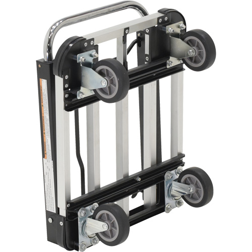 Fold-Up Platform Truck, Stainless Steel, 300 lbs., 28" L x 16" W, 33-1/2" High M & M Nord Ouest Inc
