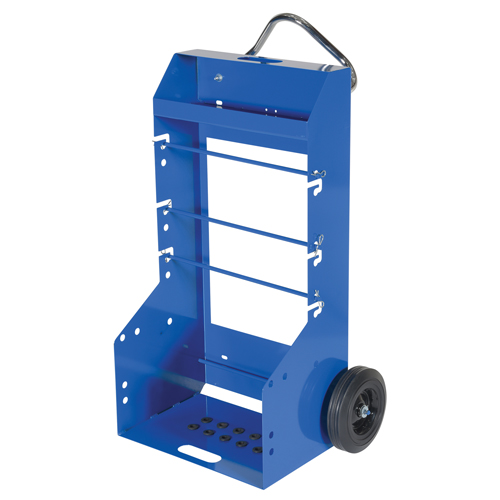 Chariot portatif pour mat&eacute;riaux bobin&eacute;s, Acier, 4 Montants, 29" la x 47-5/16" h x 21-7/8" p, Capacit&eacute; de 300 lb M & M Nord Ouest Inc