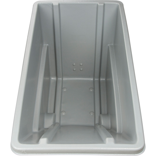 Tilt Truck, Polyethylene, 0.625 cu. yd., 500 lbs. Load Capacity M & M Nord Ouest Inc