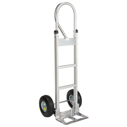 Diable d&eacute;mont&eacute;, Prise En P, Aluminium, Hauteur de 52-1/8", Capacit&eacute; 500 lb M & M Nord Ouest Inc
