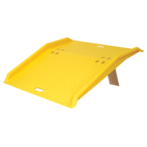Portable Poly Hand Truck Dock Plate, 750 lbs. Load Capacity, 36" L x 35" W x 5" H M & M Nord Ouest Inc