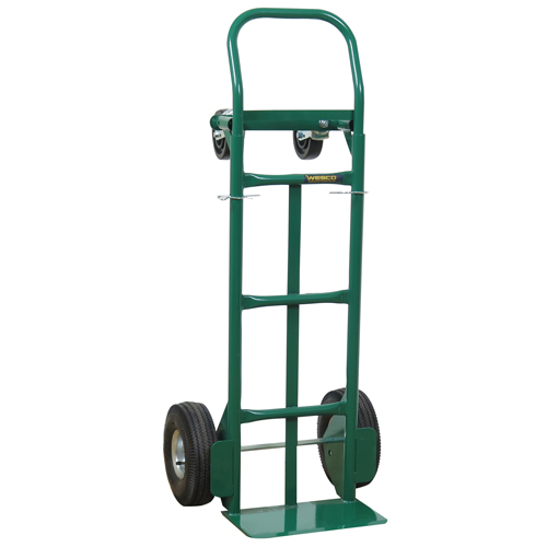 Greenline Economical Convertible Hand Truck, Steel, 600 lbs. Capacity M & M Nord Ouest Inc