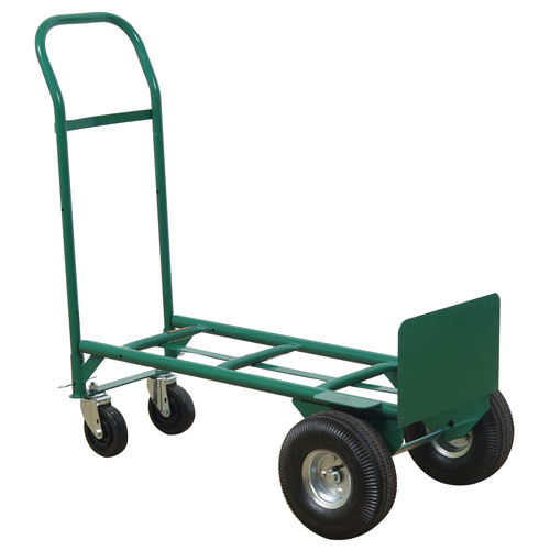 Greenline Economical Convertible Hand Truck, Steel, 600 lbs. Capacity M & M Nord Ouest Inc