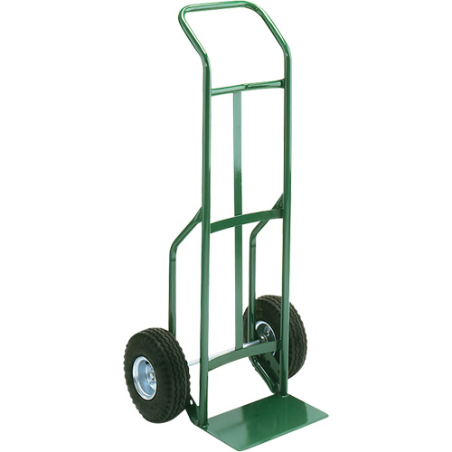 Standard Duty Hand Truck - 656-P, Continuous Handle, Steel, 49" Height, 600 lbs. Capacity M & M Nord Ouest Inc