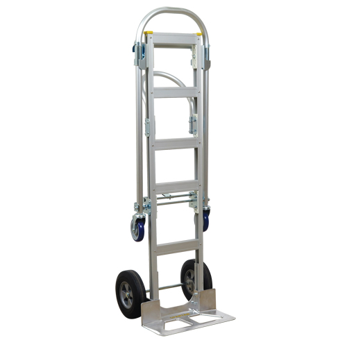 SPTN-SR-T18-SR Spartan Sr. Convertible Hand Truck, Aluminum, 1000 lbs. Capacity M & M Nord Ouest Inc