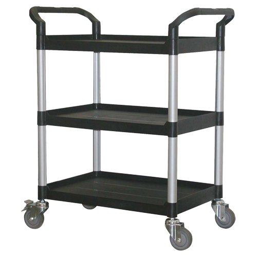 Utility Cart, 3 Tiers, 33-1/2" x 39-3/8" x 19", 300 lbs Capacity M & M Nord Ouest Inc