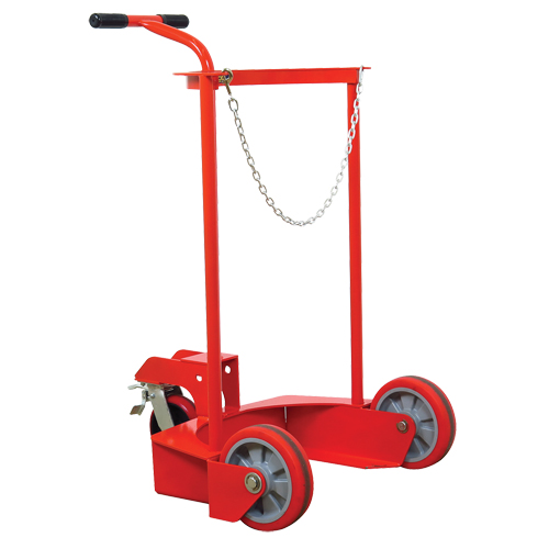 Grand chariot LCC pour bouteille de gaz liquide, Roues Polyur&eacute;thane, Base de 20" la x 20" p, 1000 lb M & M Nord Ouest Inc