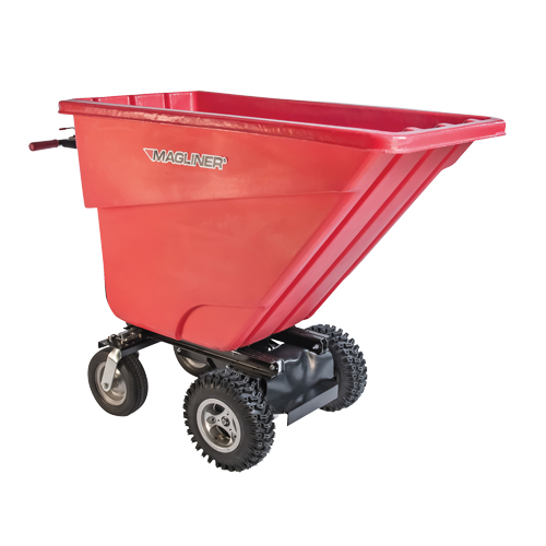 Motorized Tilt Truck, 13,5 pi³ Capacity, 45" H x 26-1/2" W x 68" D M & M Nord Ouest Inc