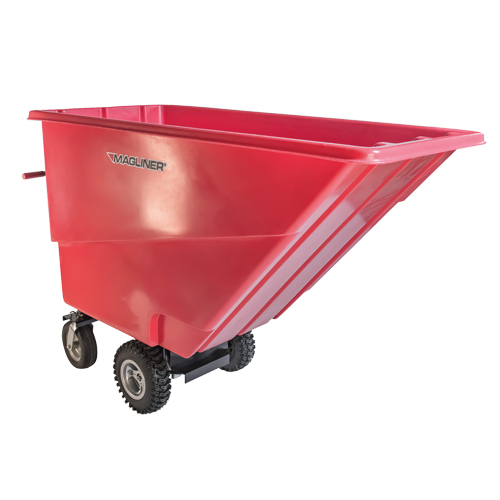 Chariot &agrave; bascule motoris&eacute;, Capacit&eacute; 27 cu. ft., 51" h x 81" la x 33" p M & M Nord Ouest Inc