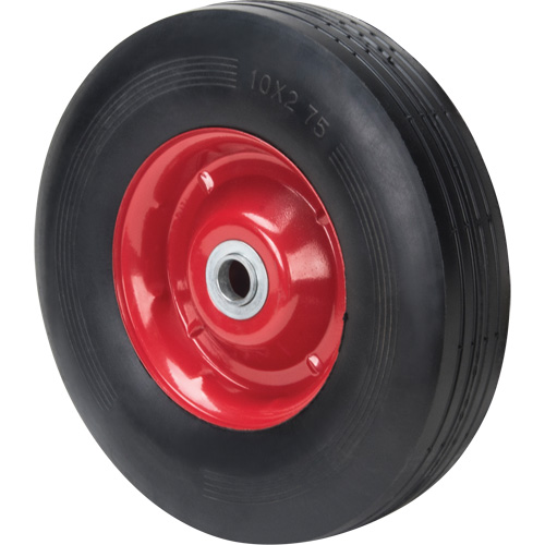 Roue semi-pneumatique, 10" (254 mm), Capacit&eacute; de 200 lb M & M Nord Ouest Inc