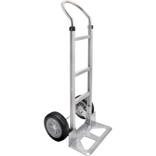 Knocked Down Hand Truck, Continuous Handle, Aluminum, 49-5/8" Height, 500 lbs. Capacity M & M Nord Ouest Inc