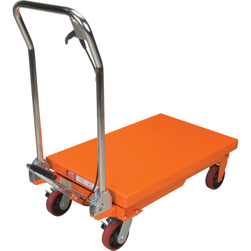 Table &eacute;l&eacute;vatrice &agrave; ciseaux hydraulique, 32" lo x 19-3/4" la, Acier, Capacit&eacute; 660 lb M & M Nord Ouest Inc