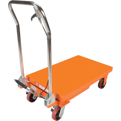 Hydraulic Scissor Lift Table, 32" L x 19-3/4" W, Steel, 1100 lbs. Capacity M & M Nord Ouest Inc