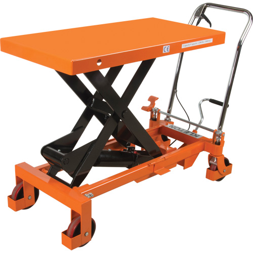 Hydraulic Scissor Lift Table, 40" L x 20 " W, Steel, 2200 lbs. Capacity M & M Nord Ouest Inc
