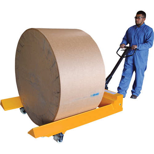 Roll Pallet Truck, Steel, 48" L x 7.5" W, 4000 lbs. Capacity M & M Nord Ouest Inc