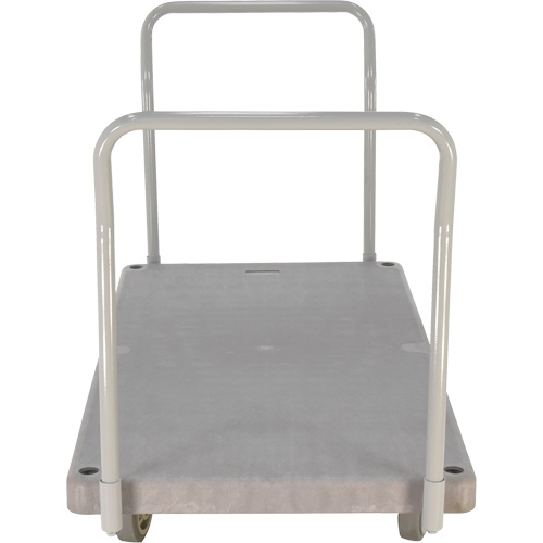 Chariot &agrave; plateforme en plastique robuste, 60" lo x 30" la, 3000 lb cap, Roues Polyur&eacute;thane M & M Nord Ouest Inc