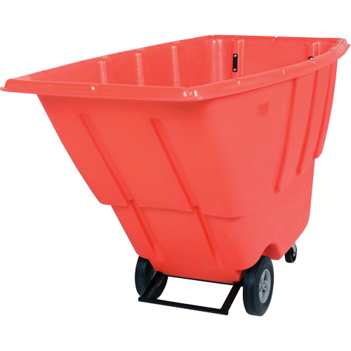 Tilt Truck, Polyethylene, 0.5 cu. yd., 450 lbs. Load Capacity M & M Nord Ouest Inc