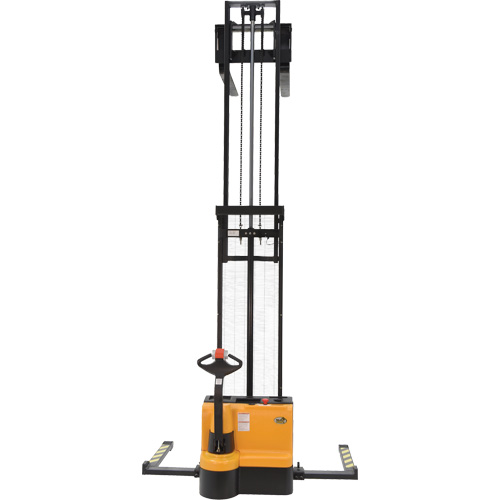 Double Mast Stacker, Electric Operated, 2200 lbs. Capacity, 150" Max Lift M & M Nord Ouest Inc
