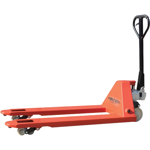 Transpalette de s&eacute;rie lourde Eco, Acier, 48" lo x 27" la, Capacit&eacute; 11000 lb M & M Nord Ouest Inc
