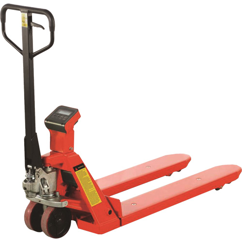 Transpalette avec balance Eco, 45" lo x 22,5" la, Capacit&eacute; de 4400 lb M & M Nord Ouest Inc