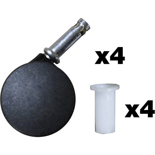 Ensemble de roulettes pour chaise haute SturdyChair M & M Nord Ouest Inc