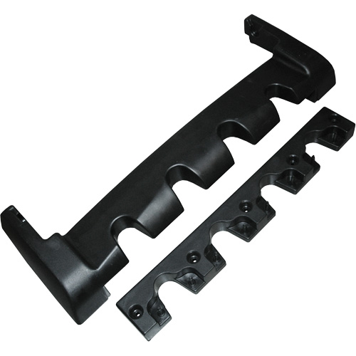 R&acirc;telier &agrave; outils en deux pi&egrave;ces pour chariot de nettoyage M & M Nord Ouest Inc