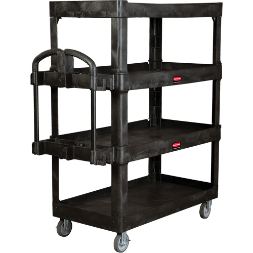 Heavy-Duty Ergo Utility Cart, 4 Tiers, 24-1/4" x 62-2/5" x 54-1/10", 700 lbs. Capacity M & M Nord Ouest Inc