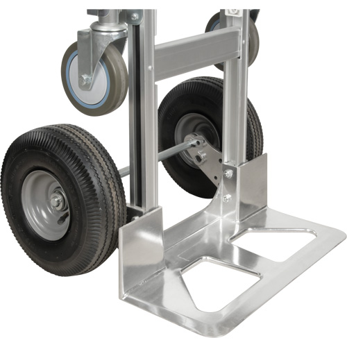 Convertible Hand Truck, Aluminum, 1250 lbs. Capacity M & M Nord Ouest Inc