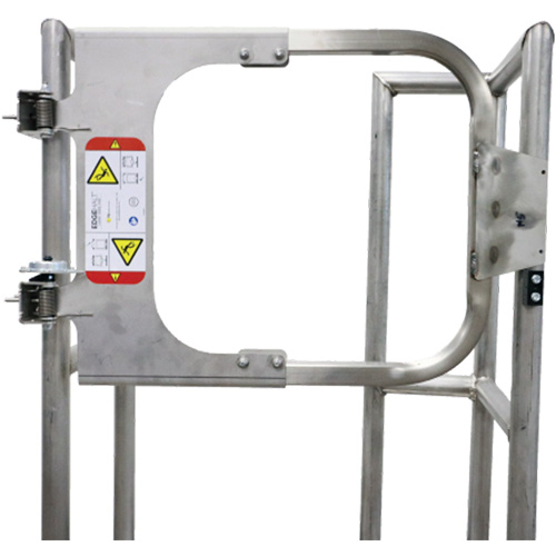 EdgeHalt&reg; Ladder Safety Gate, 20-7/8" H x 30"- 40" W M & M Nord Ouest Inc