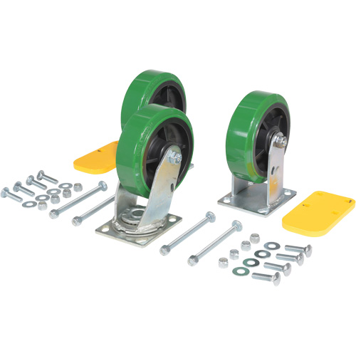 H Series Self-Dumping Hopper Caster Kit M & M Nord Ouest Inc